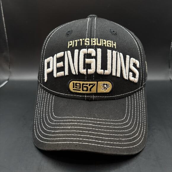 Reebok Other - NHL Pittsburgh Penguins Reebok Adult Structured Cap Hat NHL One Size Black
